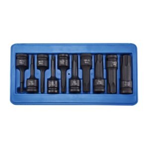 12.5mm Series Impact Torx Bit Deep Socket Set