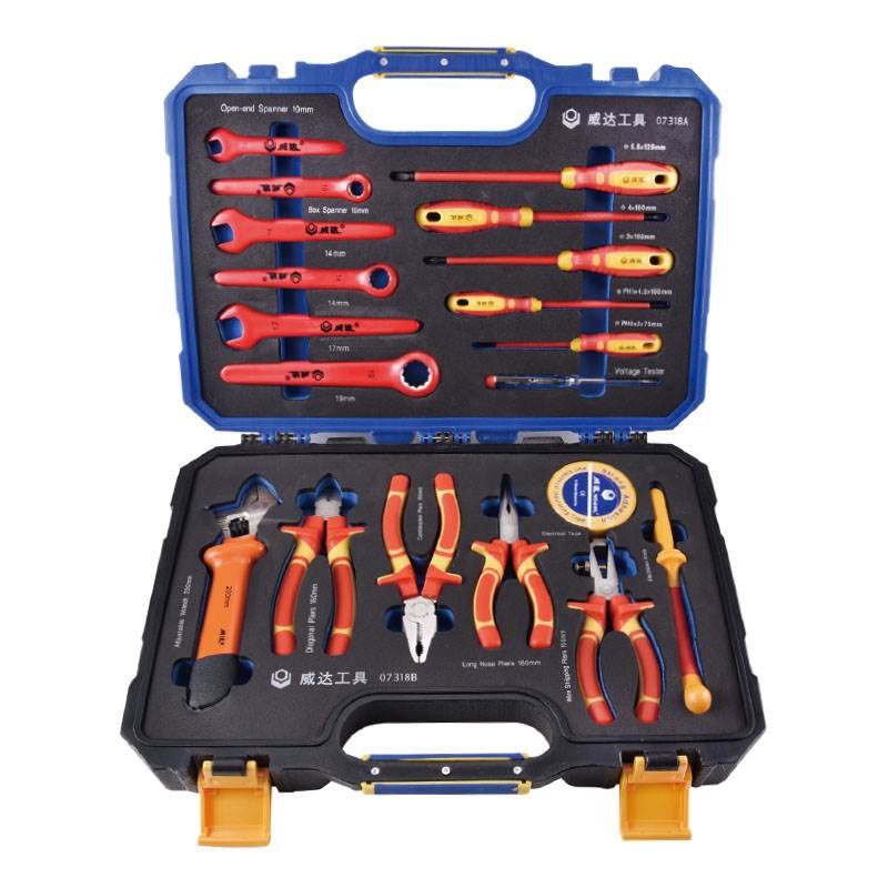 19 piece vde series insulated tool kit