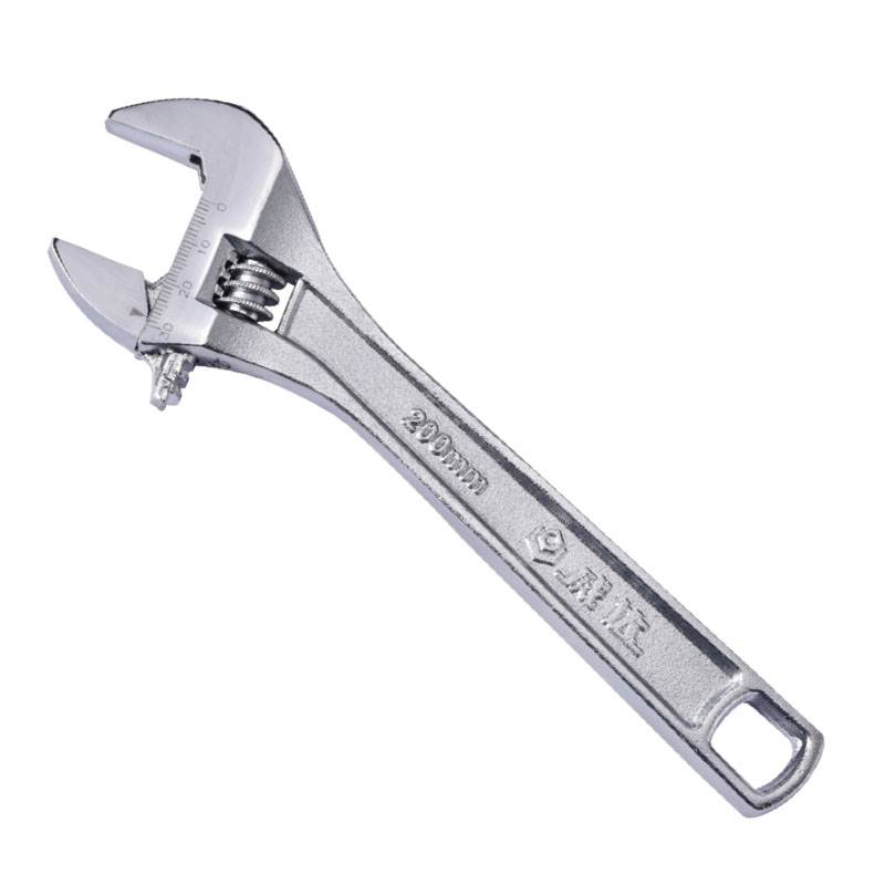 european style extra wide jaw adjustable wrench