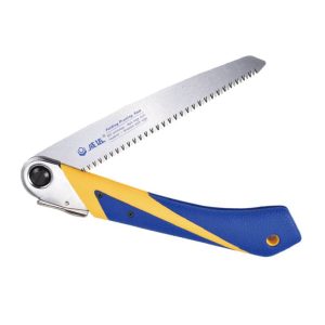 portable folding pruning saw w60135 — sk5 alloy steel, japanese triple ground teeth