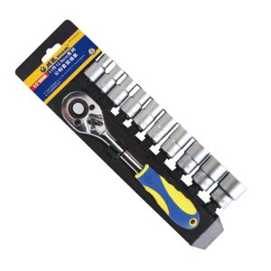 11-Piece 12.5mm Drive Metric Socket Set