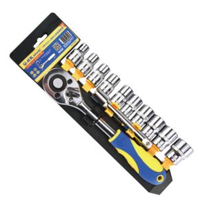 12-Piece 12.5mm Drive Metric Socket Set
