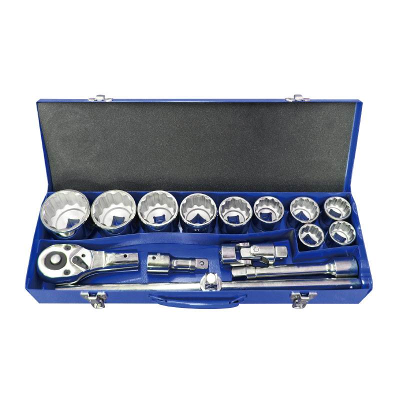 15pcs 20mm Metric 12P Socket Set Heavy Duty (53 chars)