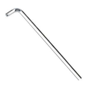 Extra Long Flat Head Hex Key Wrench, Cr-V Steel Hardened, Super Extended Arm Allen Key