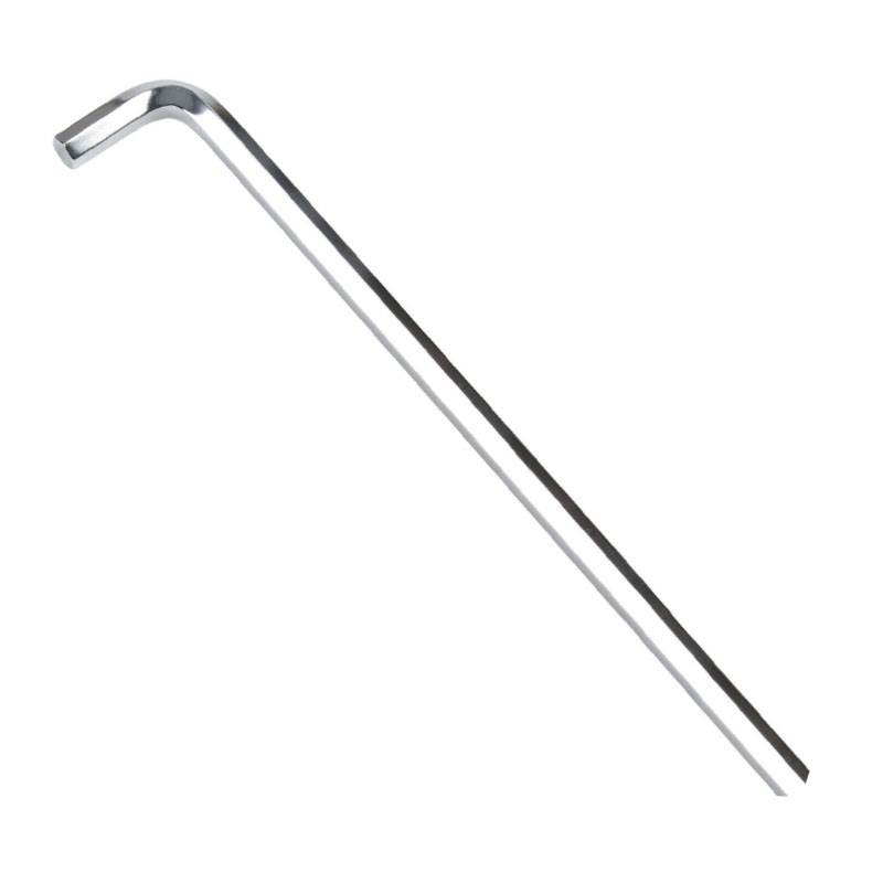 Extra Long Flat Head Hex Key Wrench, Cr-V Steel Hardened, Super Extended Arm Allen Key