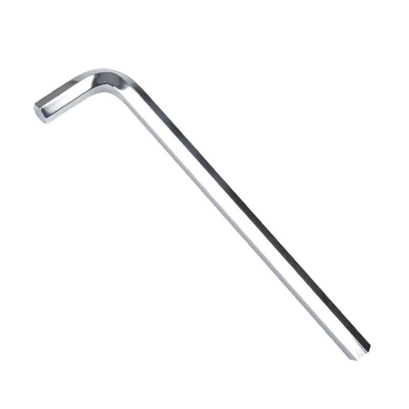 Flat Head Standard Length Hex Key Wrench, Cr-V Steel Fully Hardened, Industrial Grade Allen Key