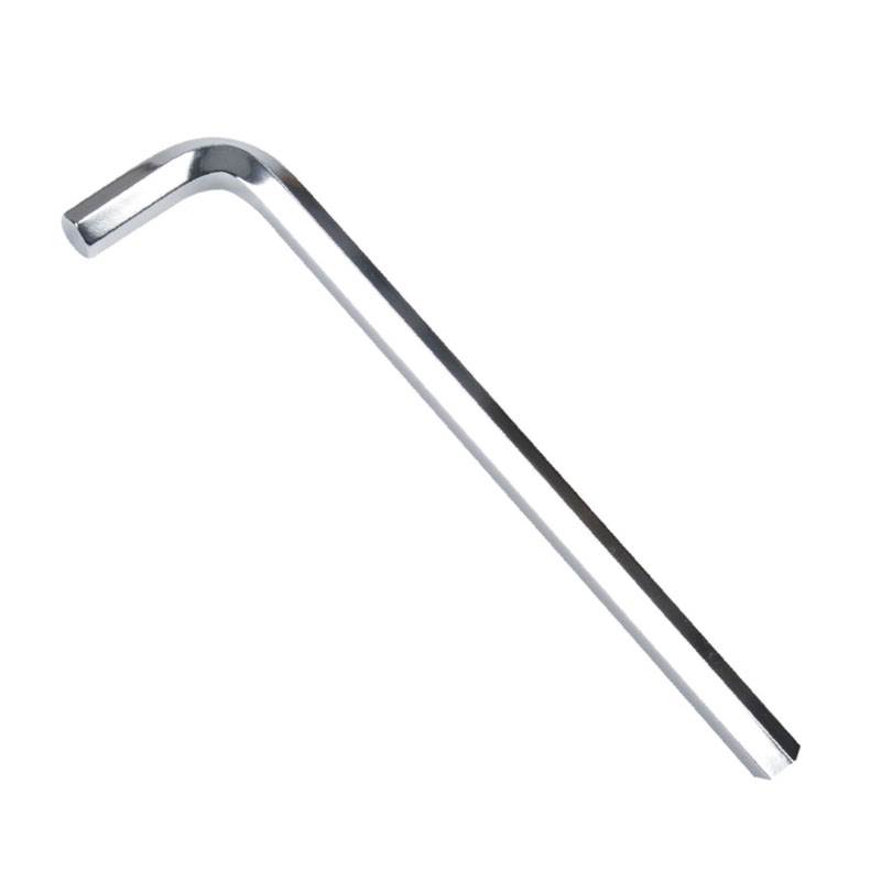 Long Reach Flat Head Hex Key Wrench, Cr-V Steel Hardened, Extended Arm for Deep Access