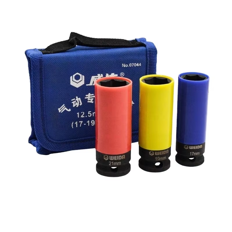 3Pcs Cr-Mo Thin Wall Wheel Protector Impact Socket Set